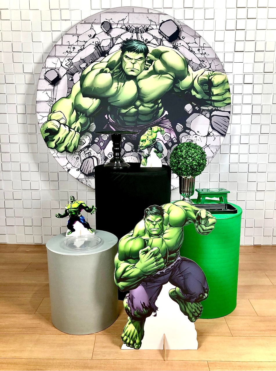 Kit Prata - Hulk - CAMILA TONON LOCAÇÕES