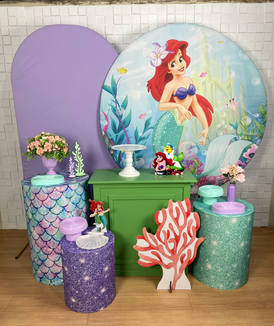 Kit Diamante - Pequena Sereia Ariel Teens  - CAMILA TONON LOCAÇÕES