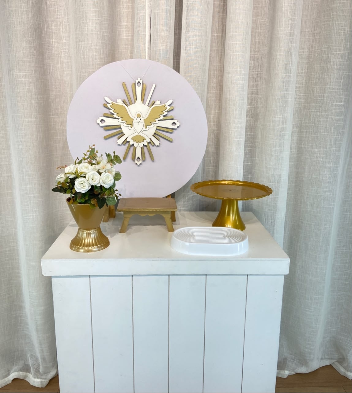 Kit Mini Festa - Divino Espírito Santo - CAMILA TONON LOCAÇÕES