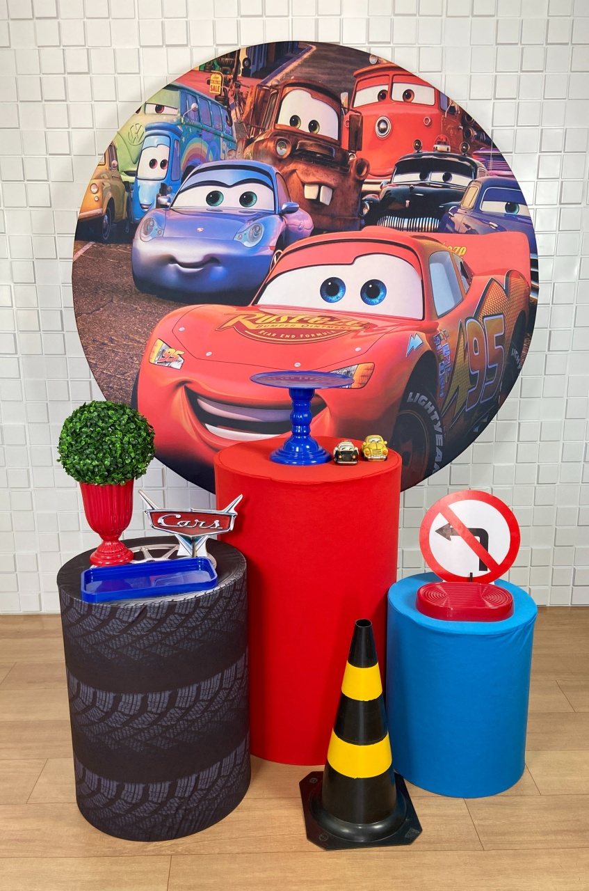 Kit Prata - Carros Disney - CAMILA TONON LOCAÇÕES