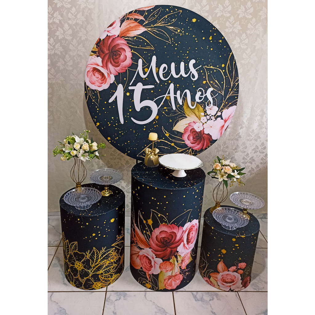 Kit 15 Anos Ouro - LoqueFacil