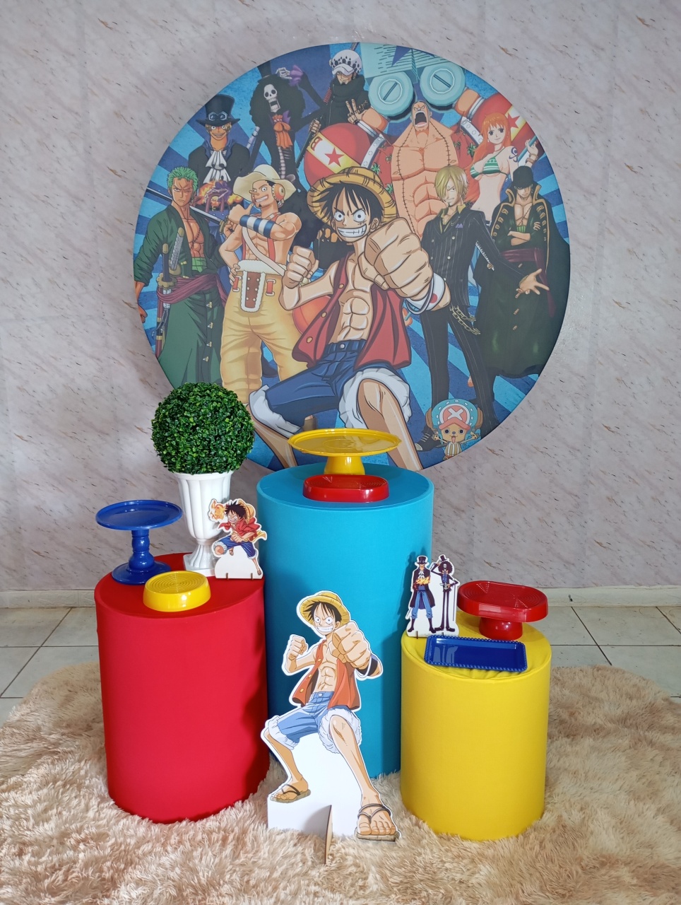 Kit Prata One Piece - Greicy Art´s Decor