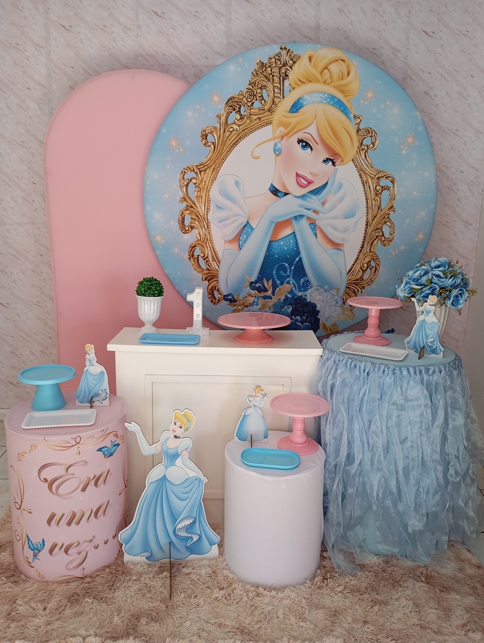 Kit Diamante Cinderela - Greicy Art´S Decor
