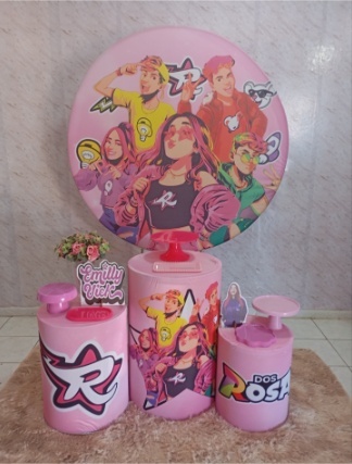 Kit Prata Emilly Vick - Greicy Art´S Decor