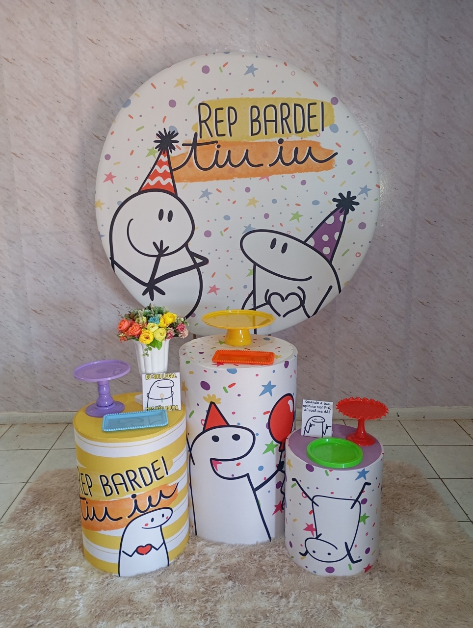 Kit Prata Flork Bento - Greicy Art´S Decor