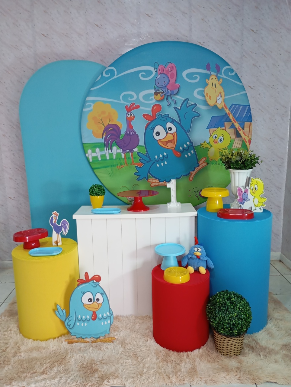 Kit Diamante Galinha Pintadinha - Greicy Art´s Decor