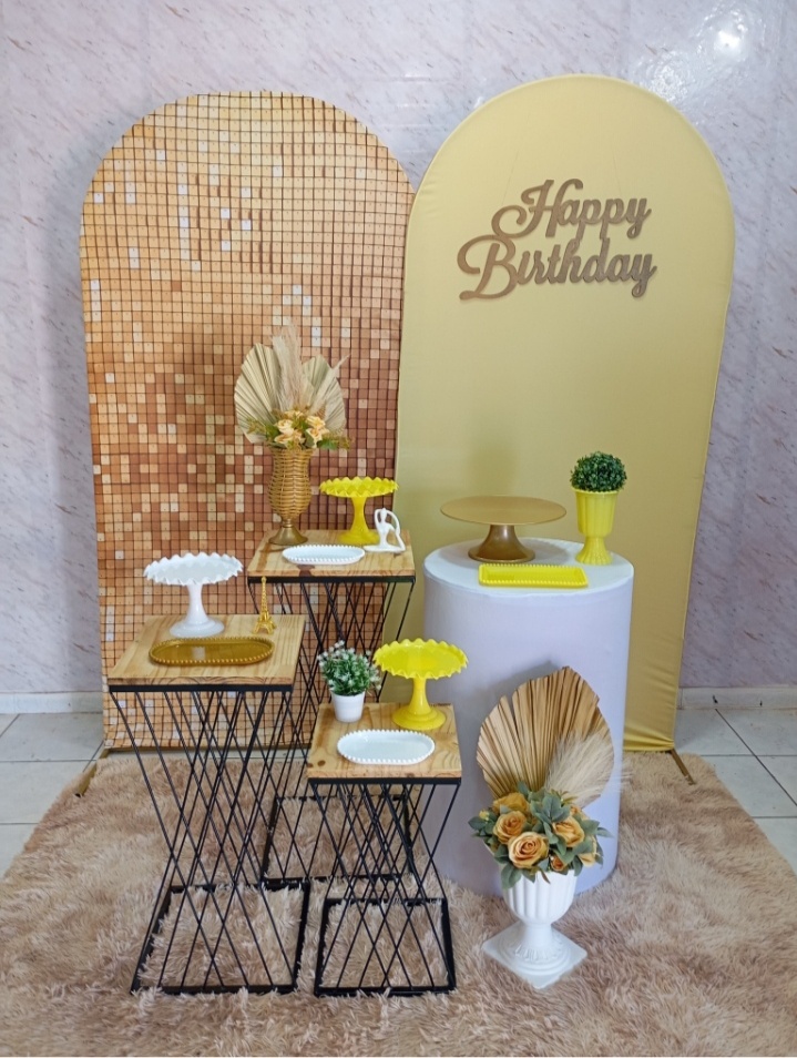 Kit Diamante Amarelo Claro - Greicy Art´s Decor