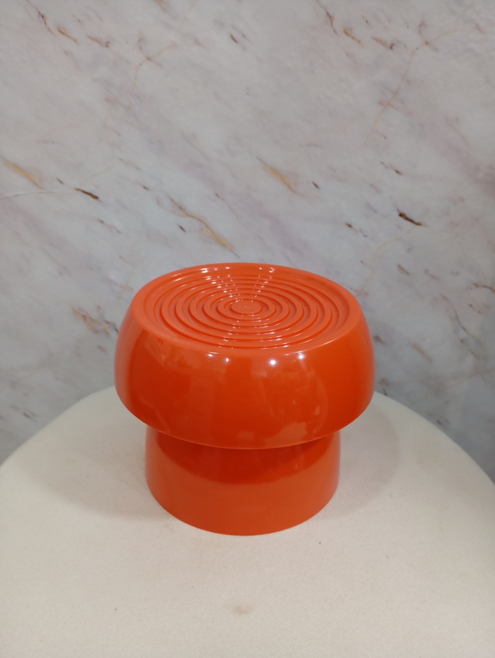 Bandeja Alta Laranja Alegra P - Greicy Art´s Decor