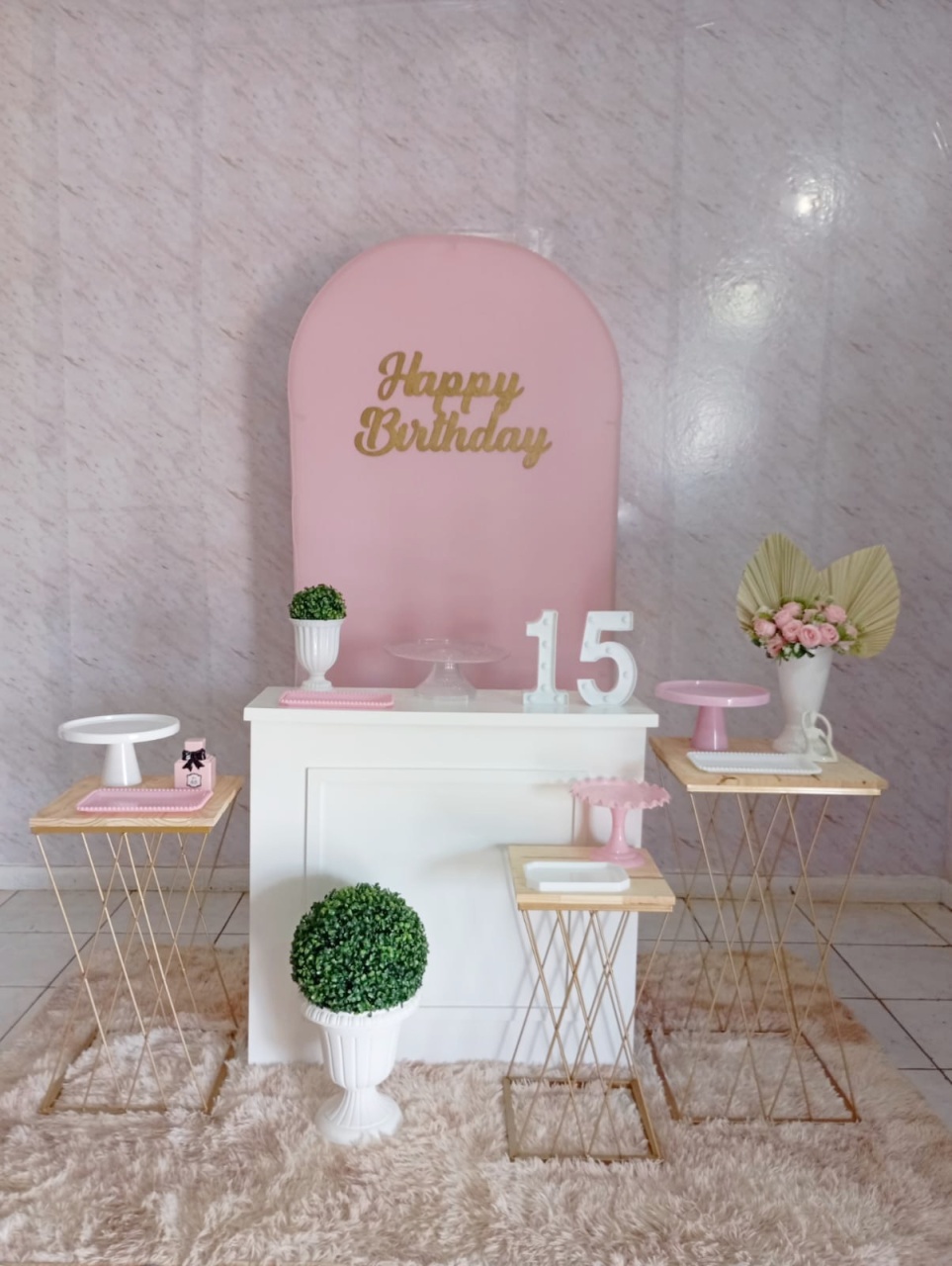 Kit Ouro Rosa - Greicy Art´S Decor