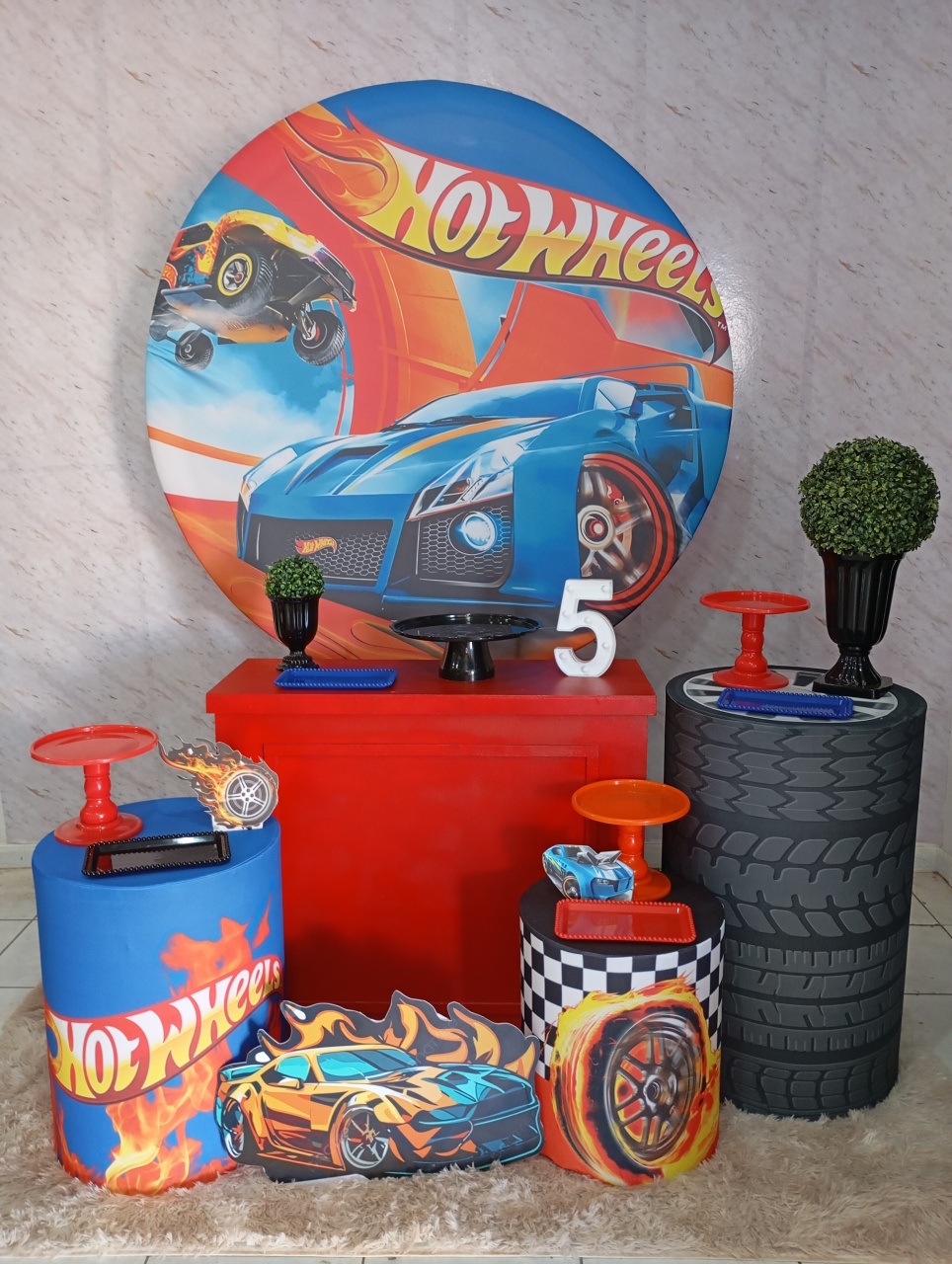 Kit Ouro Hotwheels - Greicy Art´S Decor