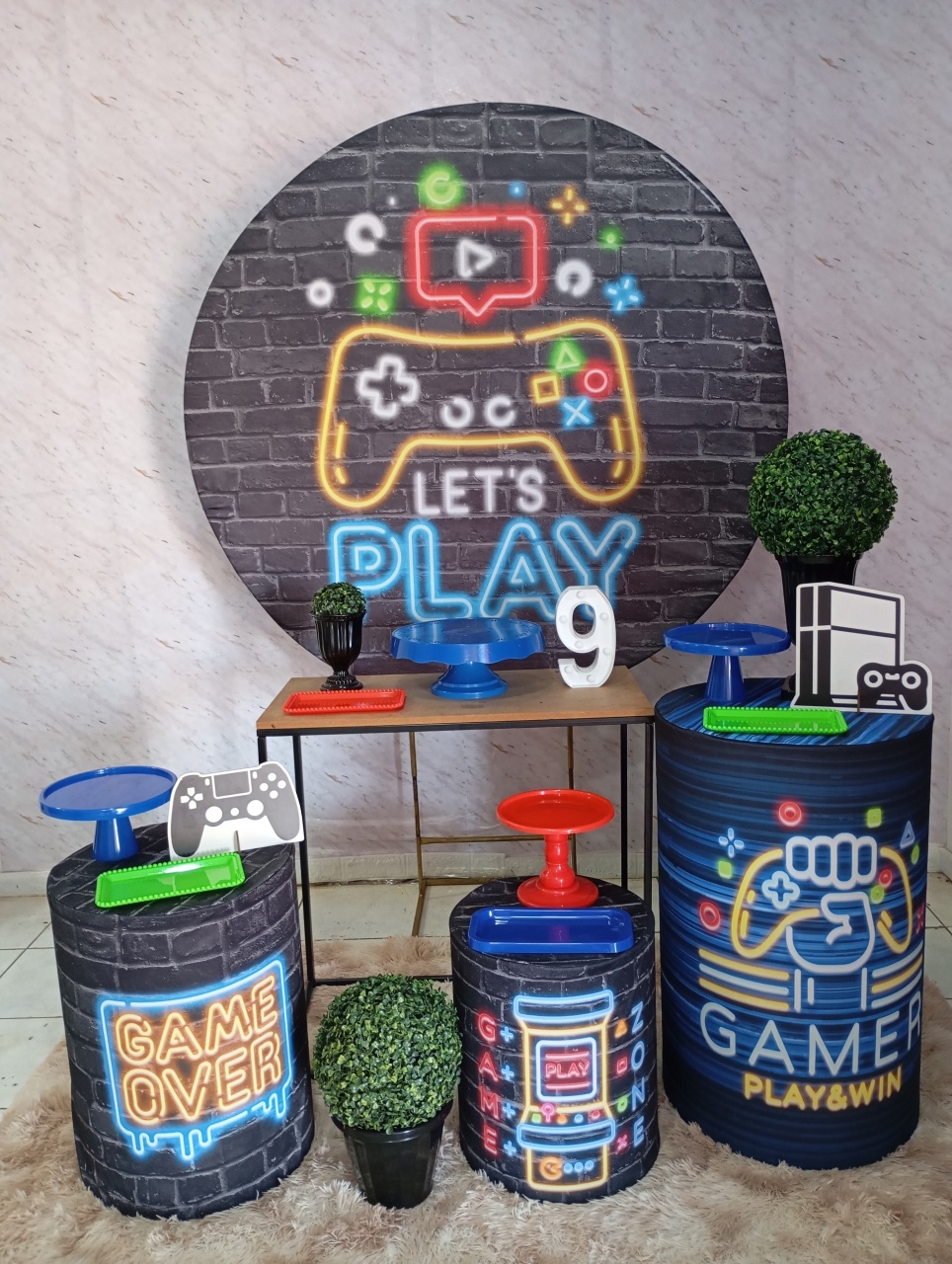Kit Ouro Gamer - Greicy Art´S Decor