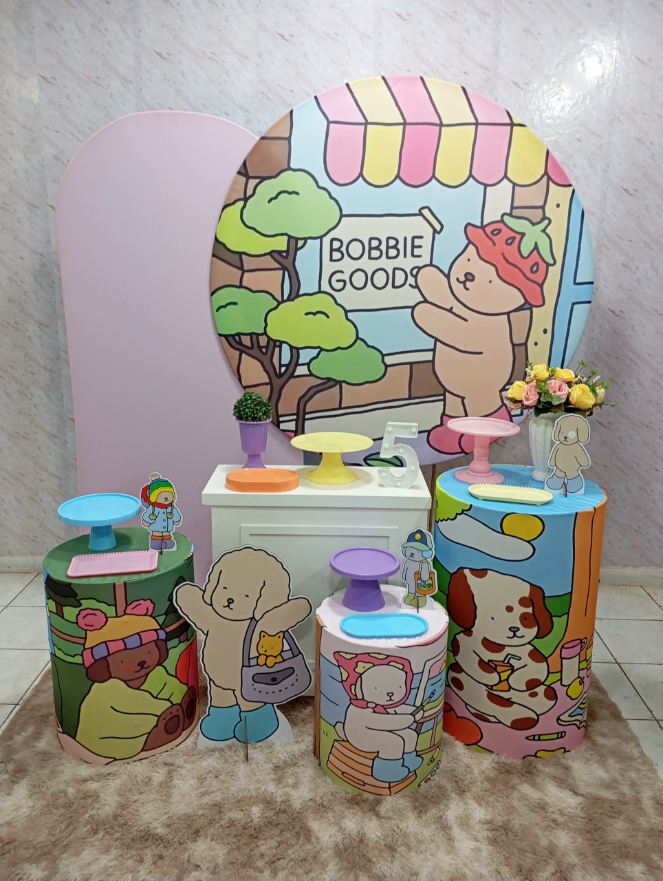 Kit Diamante Bobbie Goods Menina - Greicy Art´s Decor