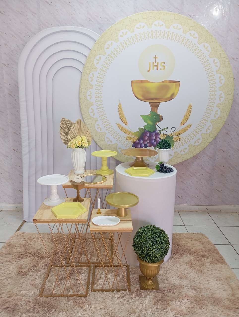 Kit Diamante 1° Eucaristia - Greicy Art´s Decor