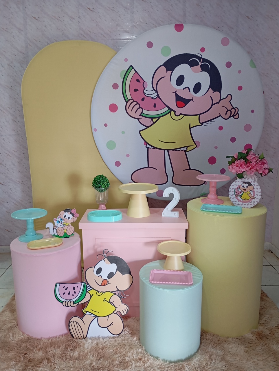Kit Diamante Magali Rosa - Greicy Art´S Decor