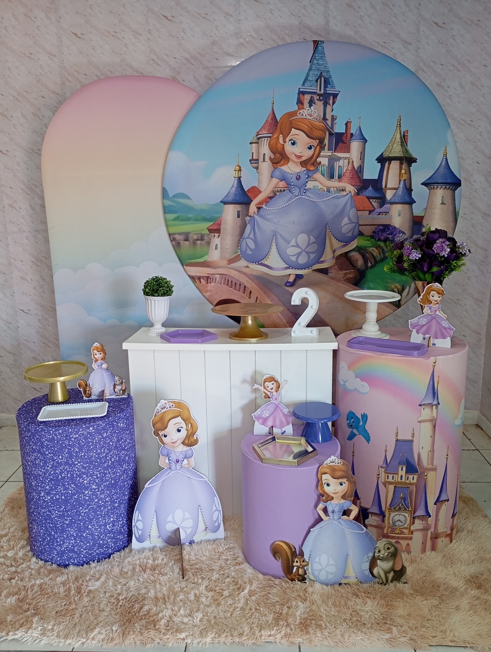 Kit Diamante Princesa Sofia - Greicy Art´S Decor