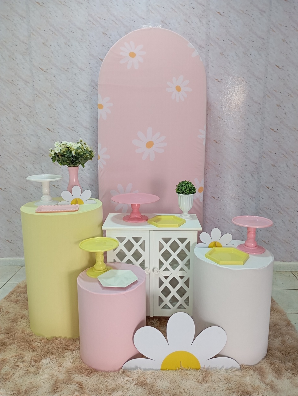 Kit Ouro Margarida - Greicy Art´S Decor