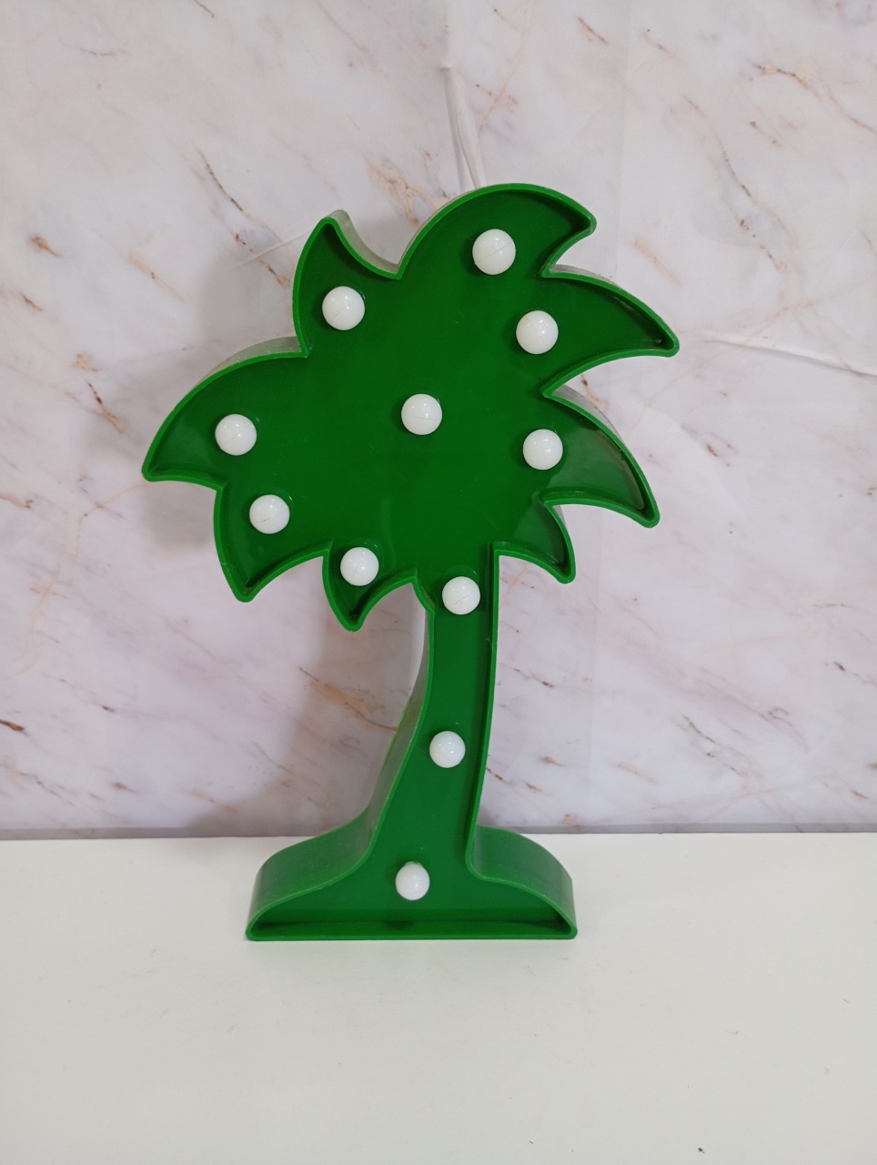 Led Mesa Decorativo Coqueiro - Greicy Art´s Decor