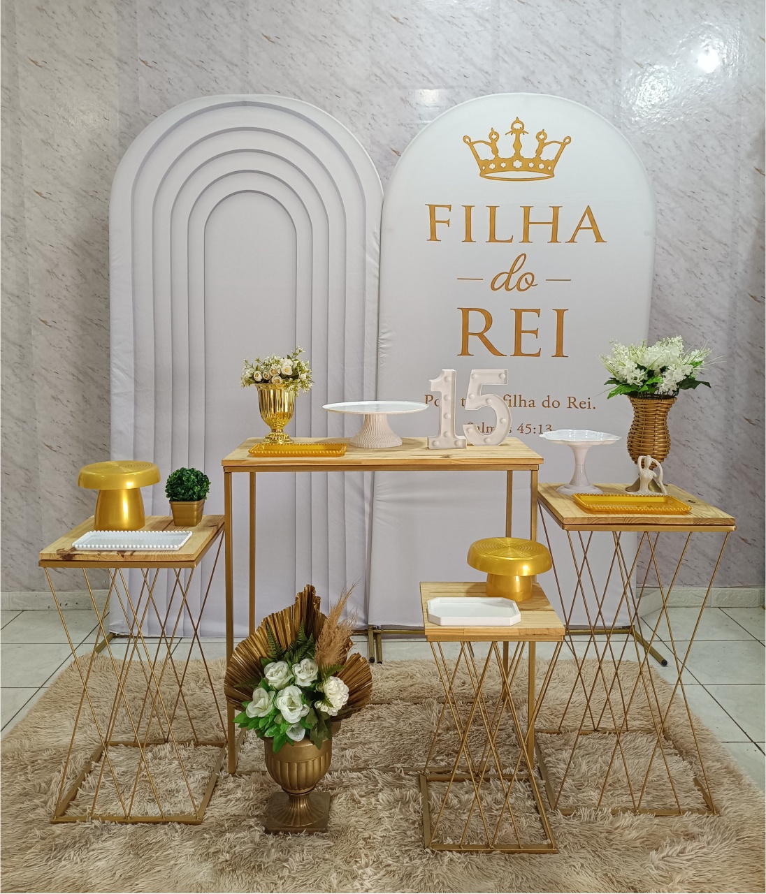 Kit Diamante Filha Do Rei - Greicy Art´s Decor