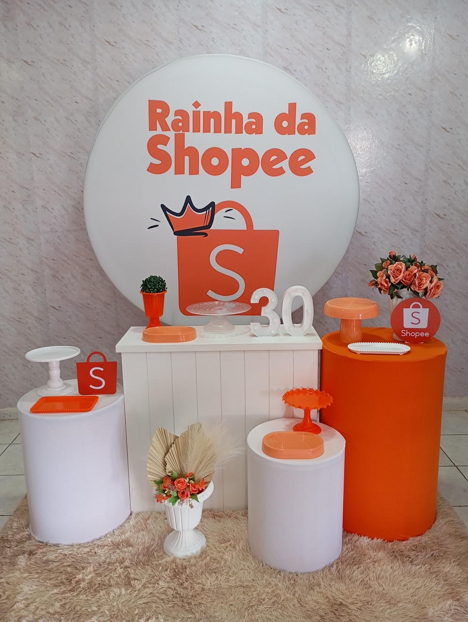 Kit Ouro Rainha da Shopee - Greicy Art´S Decor