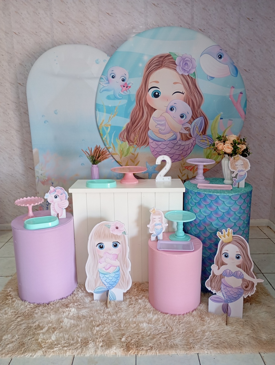 Kit Diamante Sereia - Greicy Art´s Decor