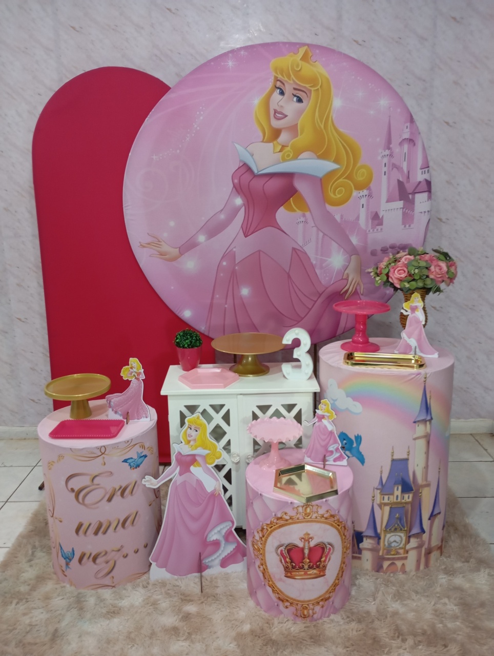 Kit Diamante Bela Adormecida Aurora - Greicy Art´s Decor