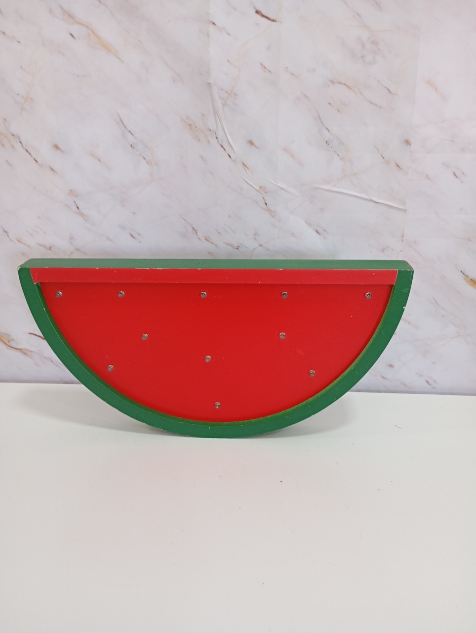 Led Mesa Decorativo Melancia Mdf - Greicy Art´s Decor