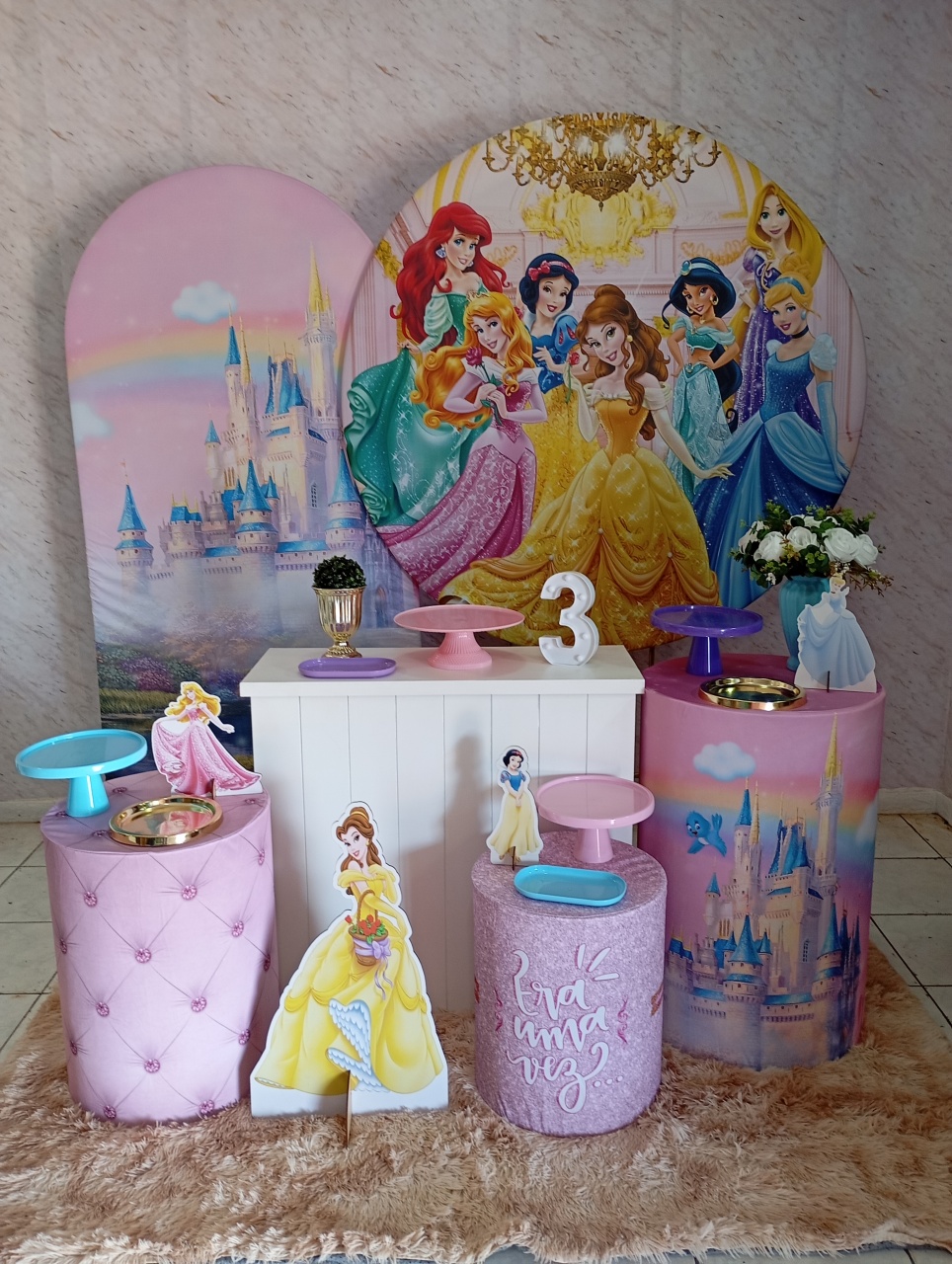 Kit Diamante Princesas Disney - Greicy Art´S Decor