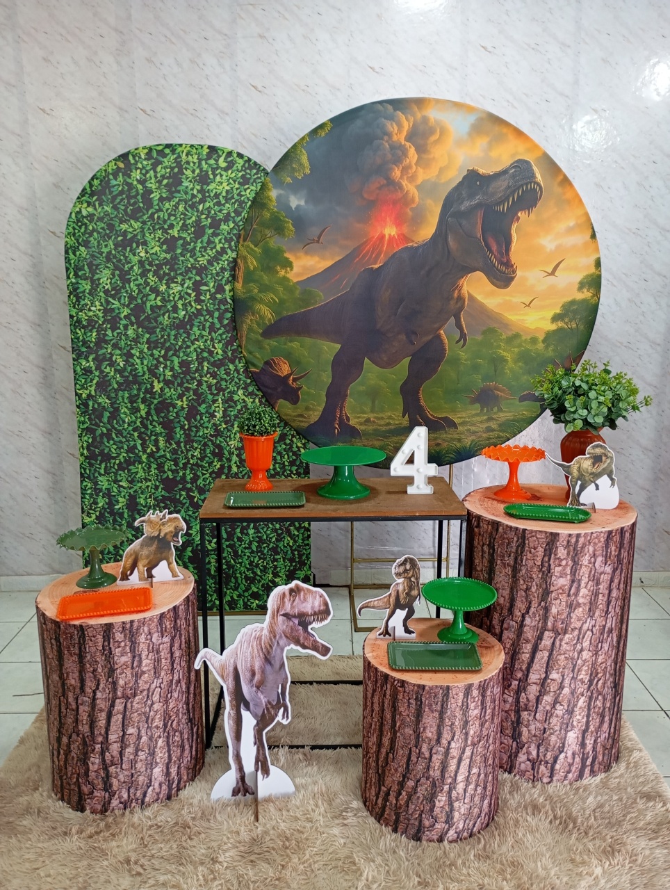 Kit Diamante Dinossauro Ii - Greicy Art´S Decor