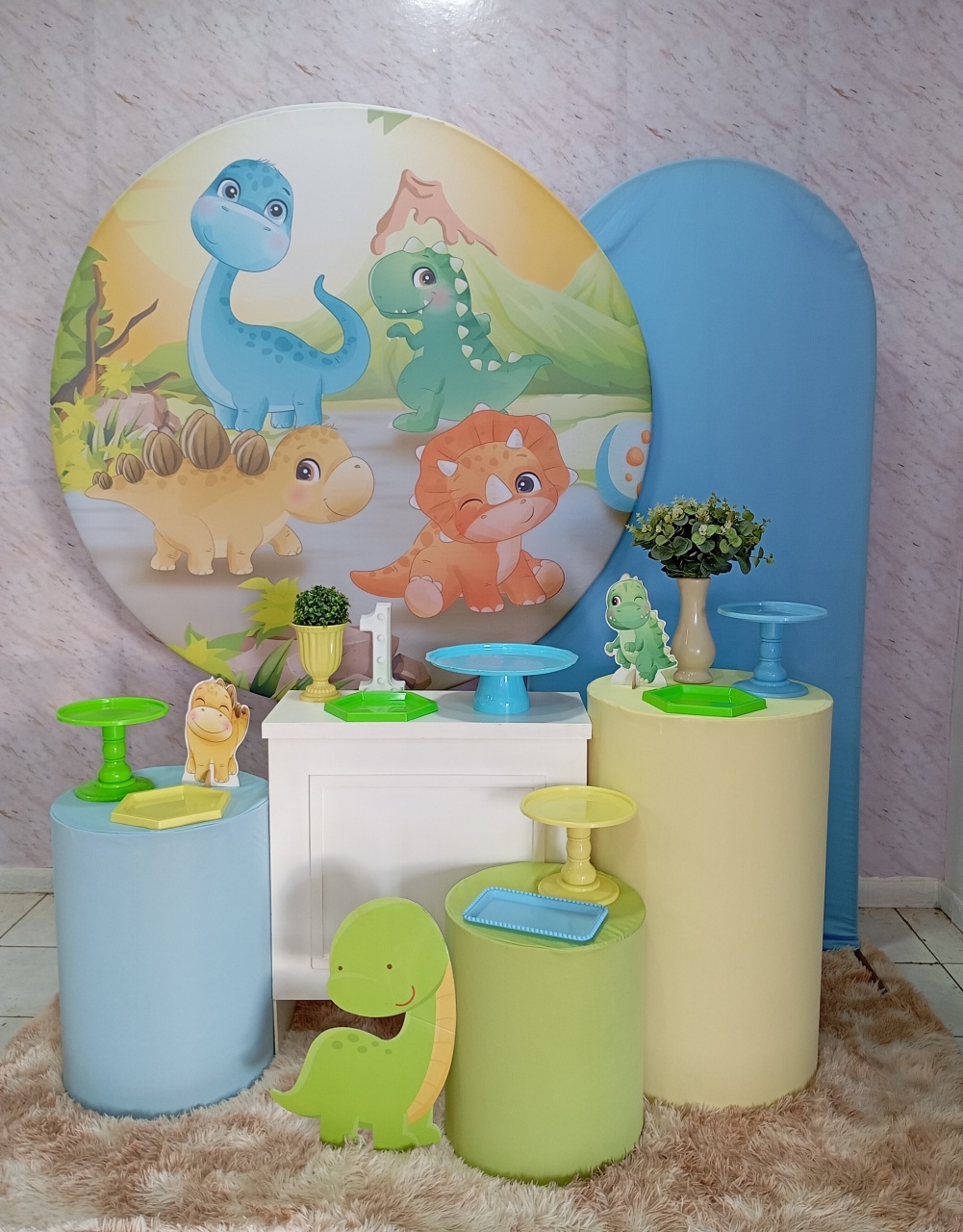 Kit Diamante Dino Baby  - Greicy Art´S Decor