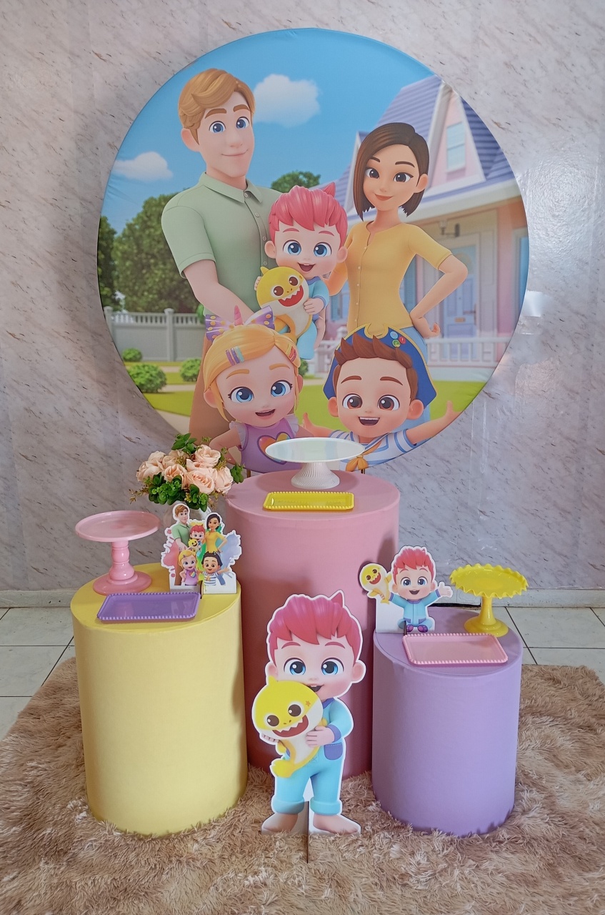 Kit Prata Bebefinn Menina - Greicy Art´S Decor