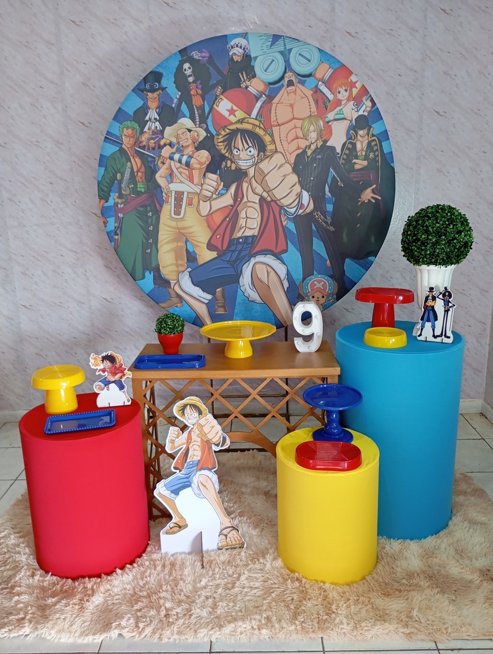 Kit Ouro One Piece - Greicy Art´s Decor