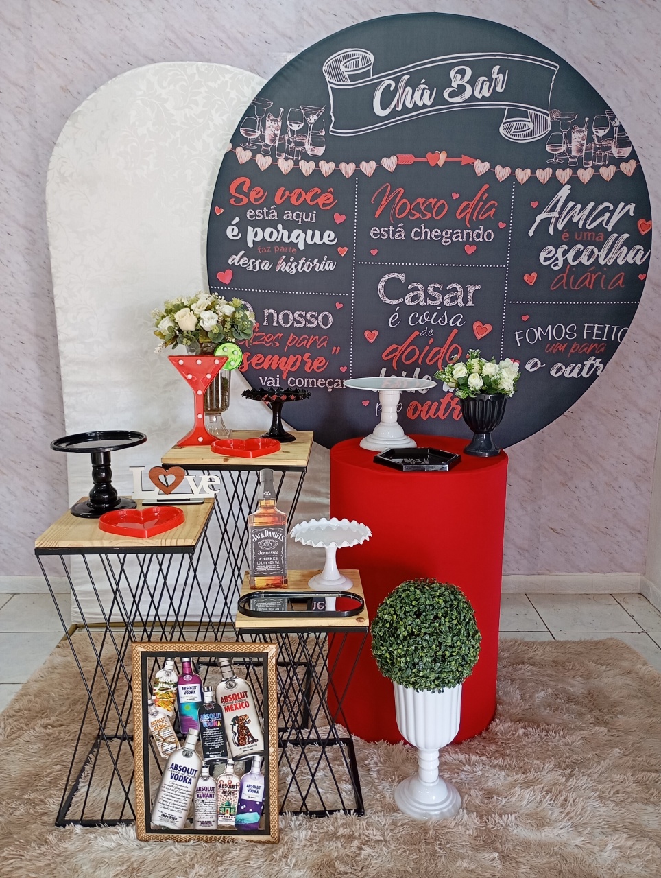 Kit Diamante Chá Bar - Greicy Art´S Decor