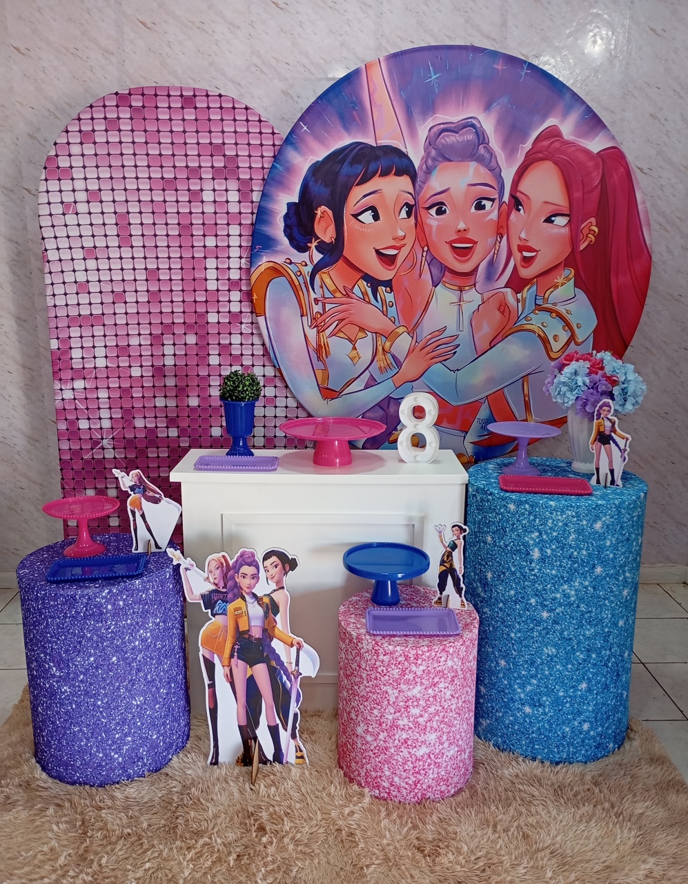 Kit Diamante Guerreiras Do K-Pop Ii - Greicy Art´S Decor