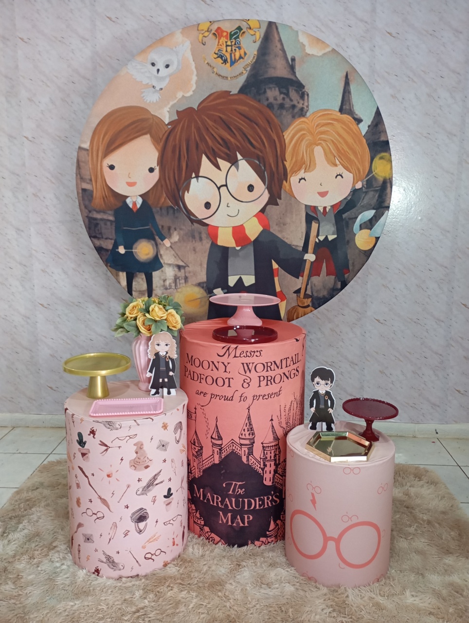 Kit Prata Harry Potter - Greicy Art´s Decor