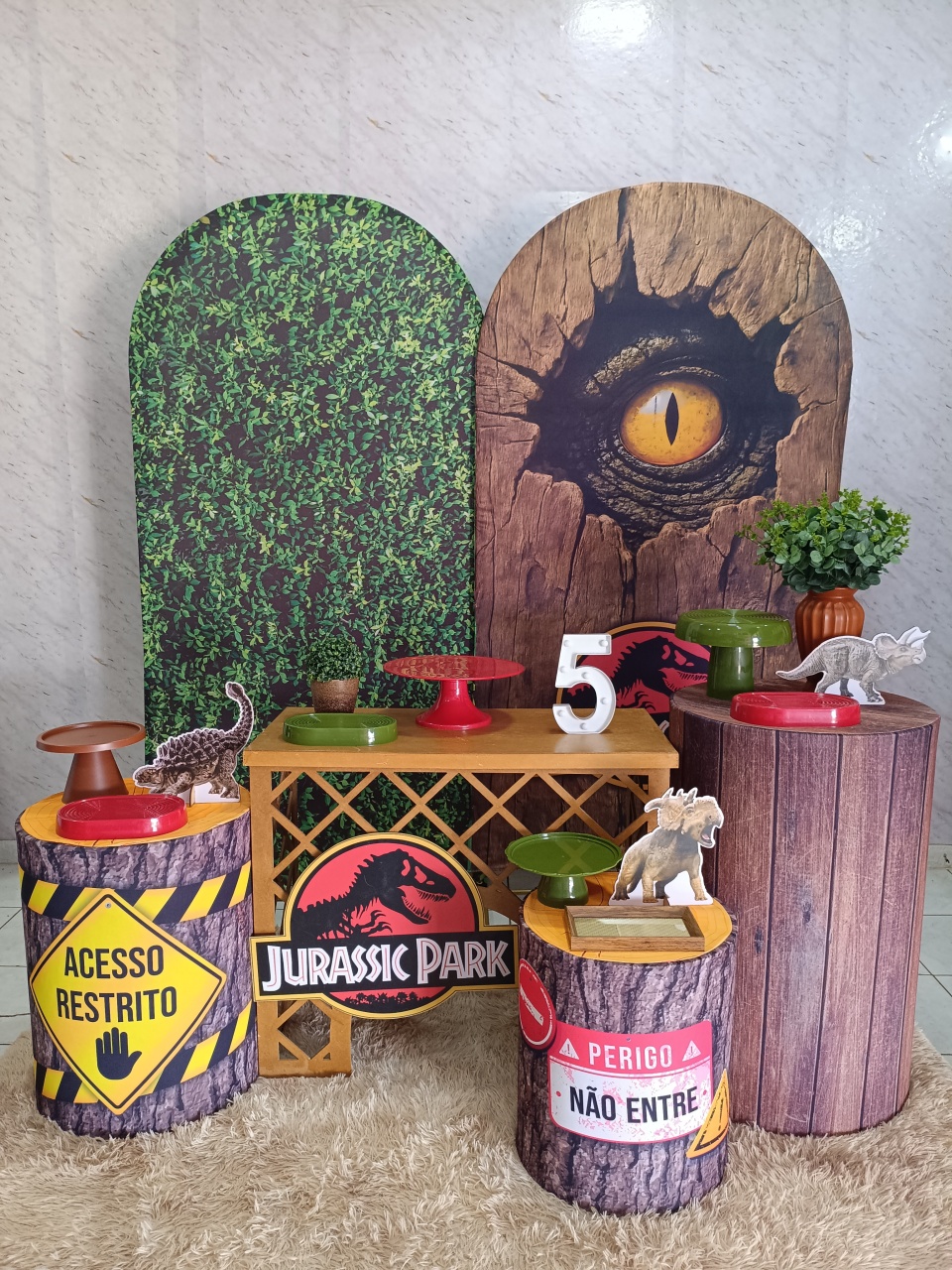 Kit Diamante Jurassic Park  - Greicy Art´S Decor