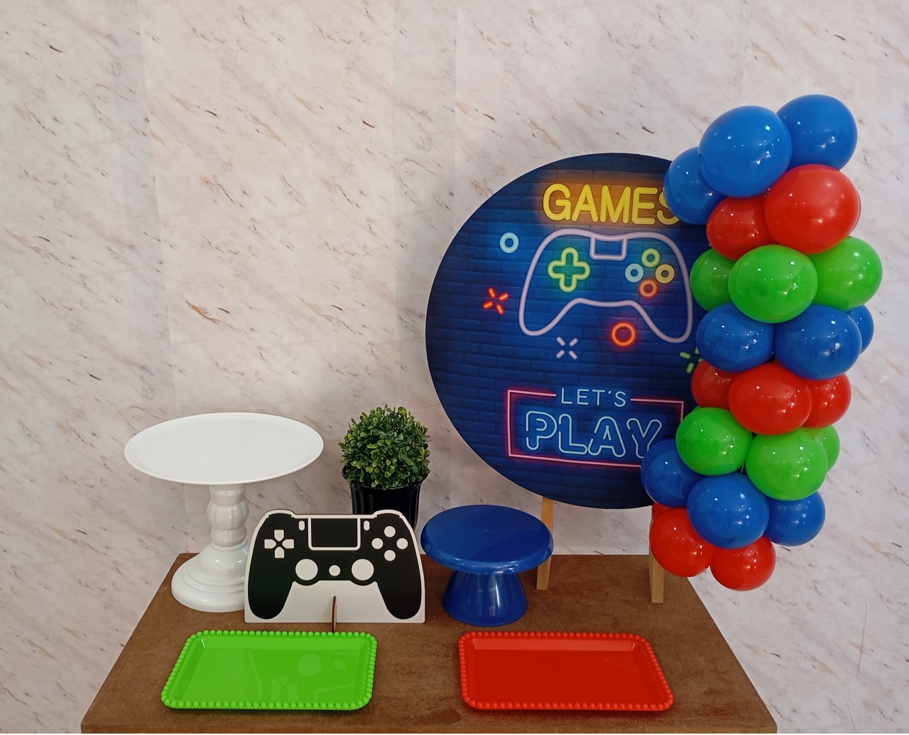 Mini Kit de Mesa Gamer - Greicy Art´s Decor