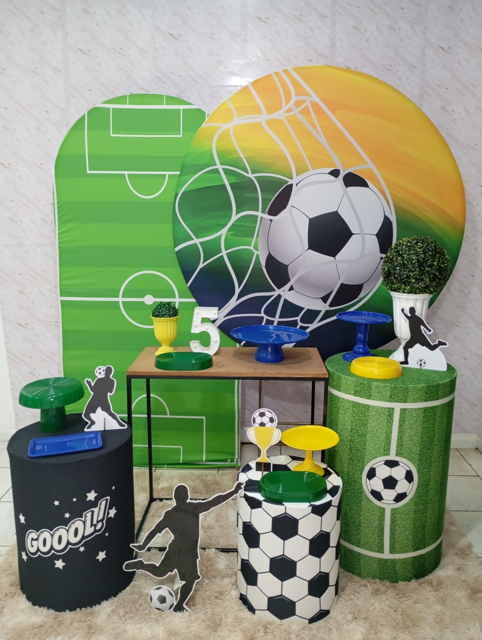 Kit Diamante Futebol Brasil - Greicy Art´S Decor