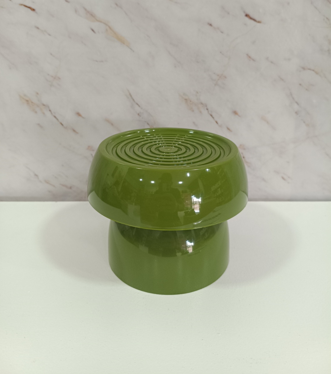 Bandeja Alta Alegra Verde Militar P - Greicy Art´s Decor