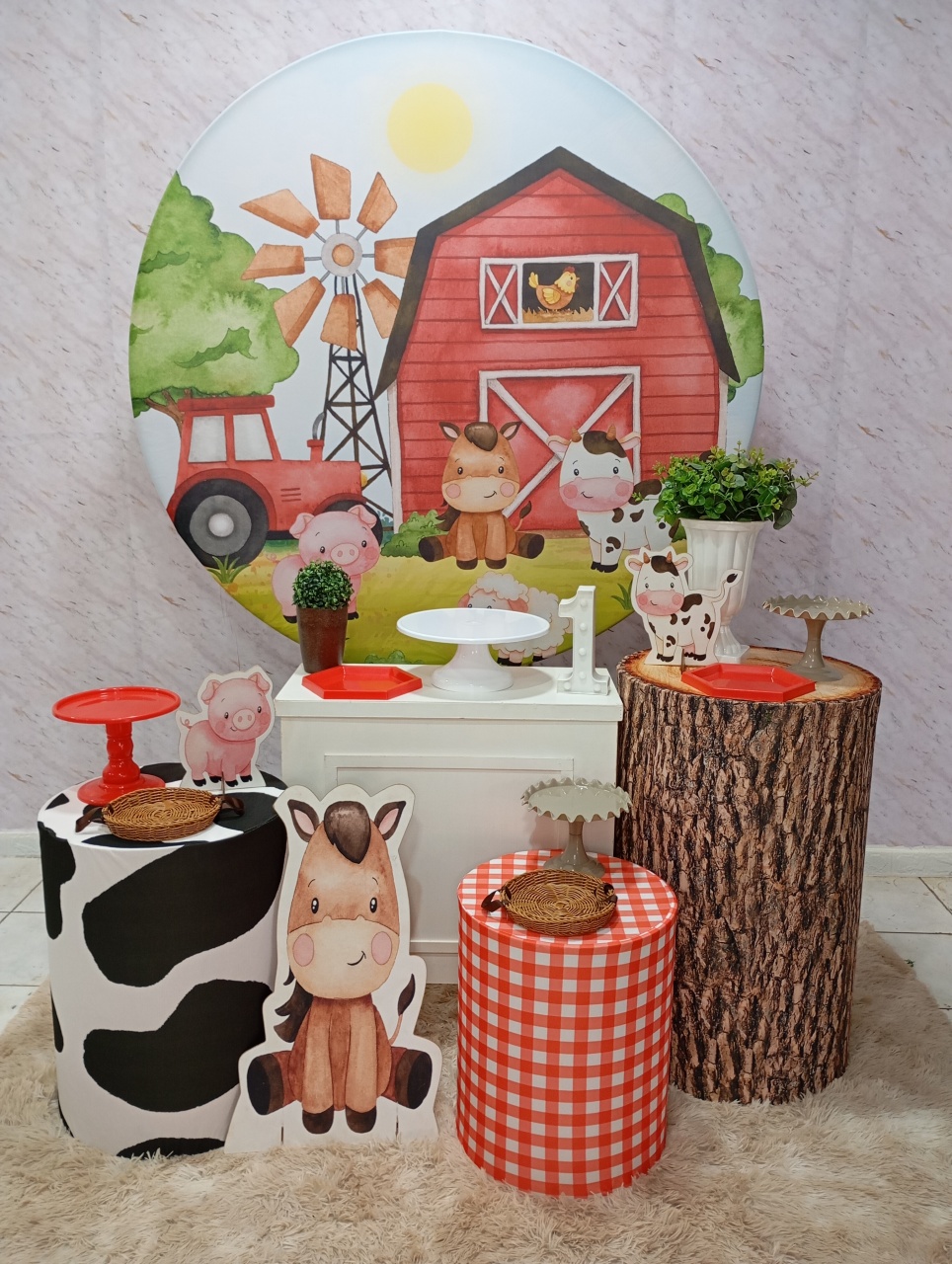 Kit Ouro Fazendinha - Greicy Art´s Decor
