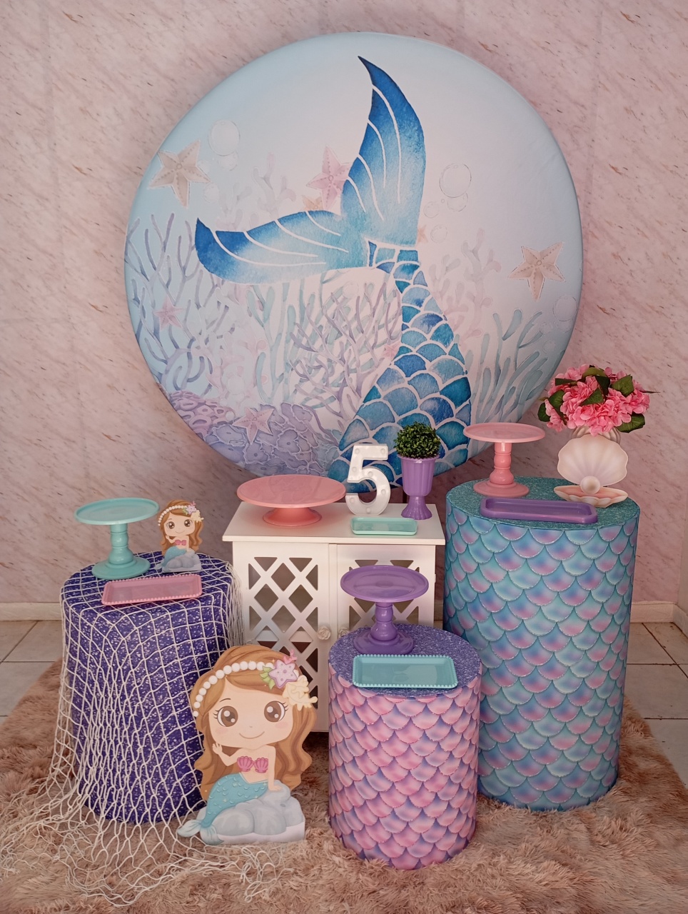 Kit Ouro Calda Sereia - Greicy Art´s Decor