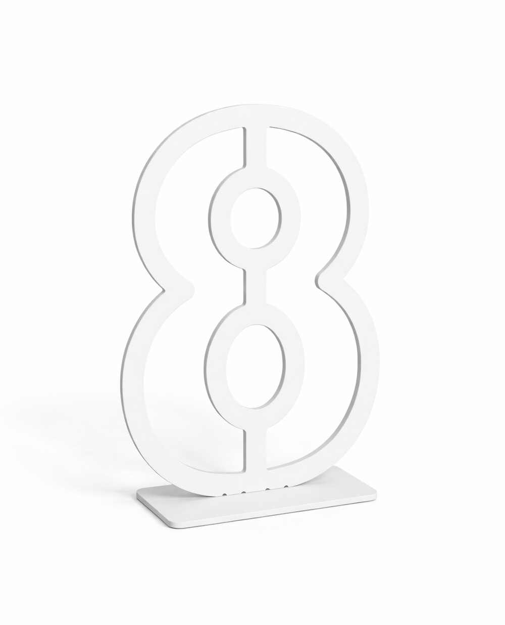 Número 8 Chão Mdf - Greicy Art´s Decor