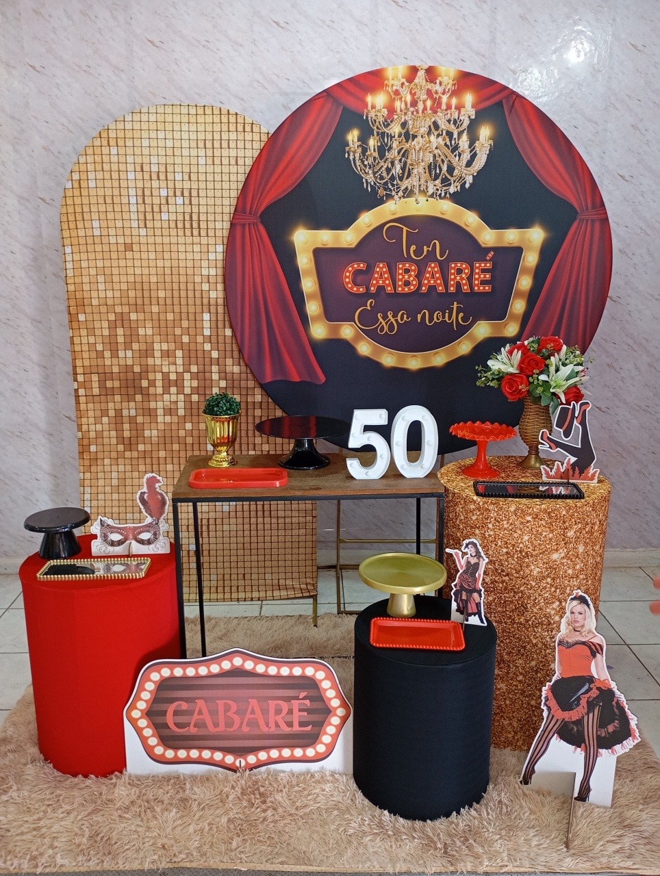Kit Diamante Cabaré - Greicy Art´S Decor
