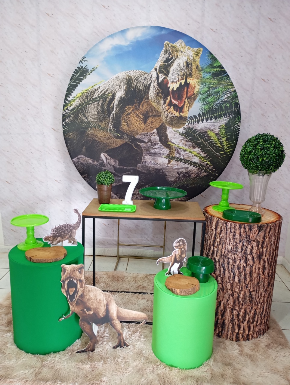Kit Ouro Dinossauro - Greicy Art´s Decor