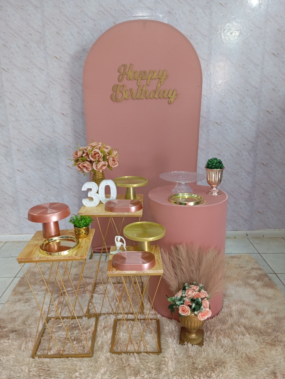 Kit Ouro Rosé - Greicy Art´S Decor