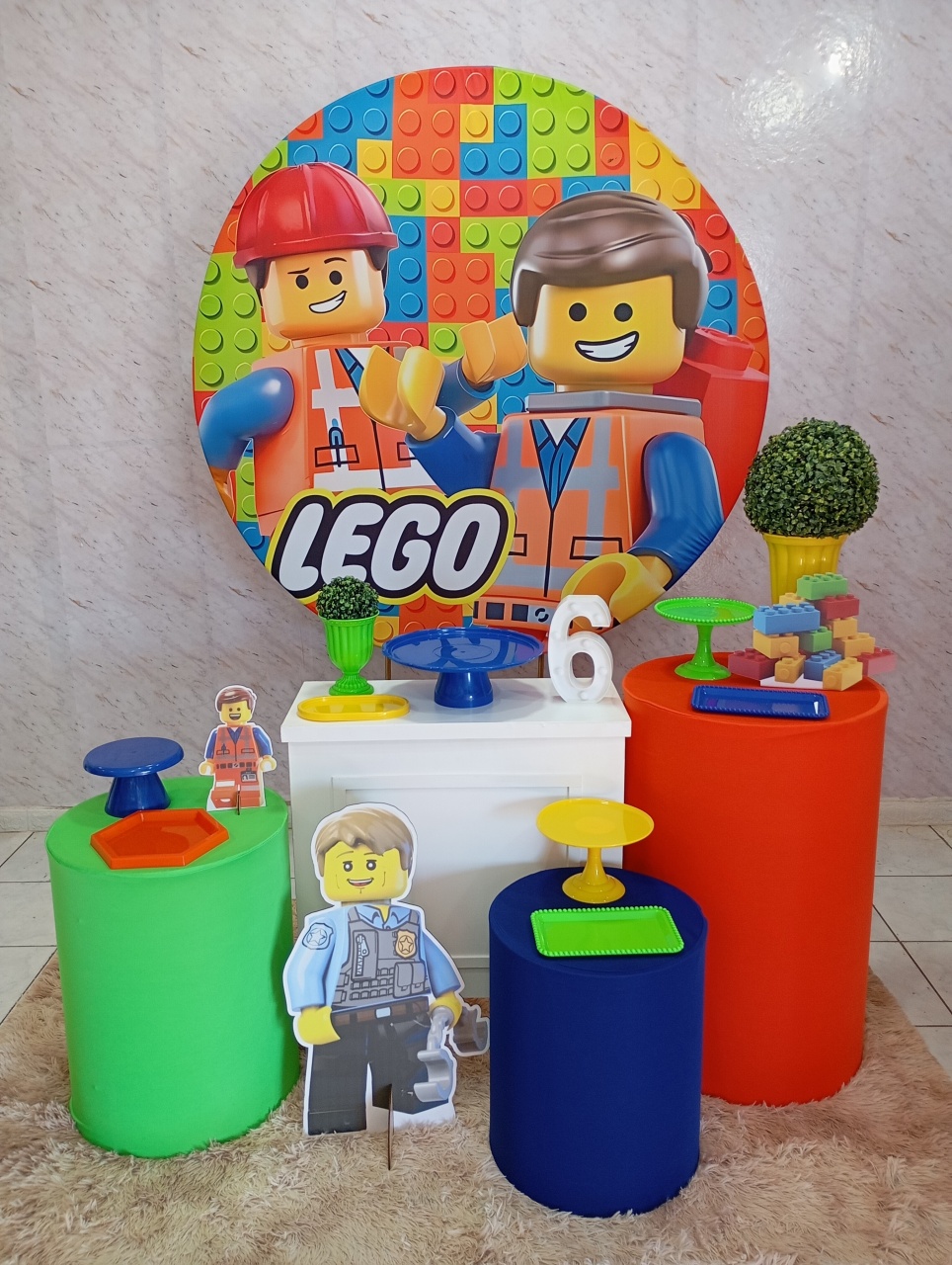 Kit Ouro Lego - Greicy Art´S Decor