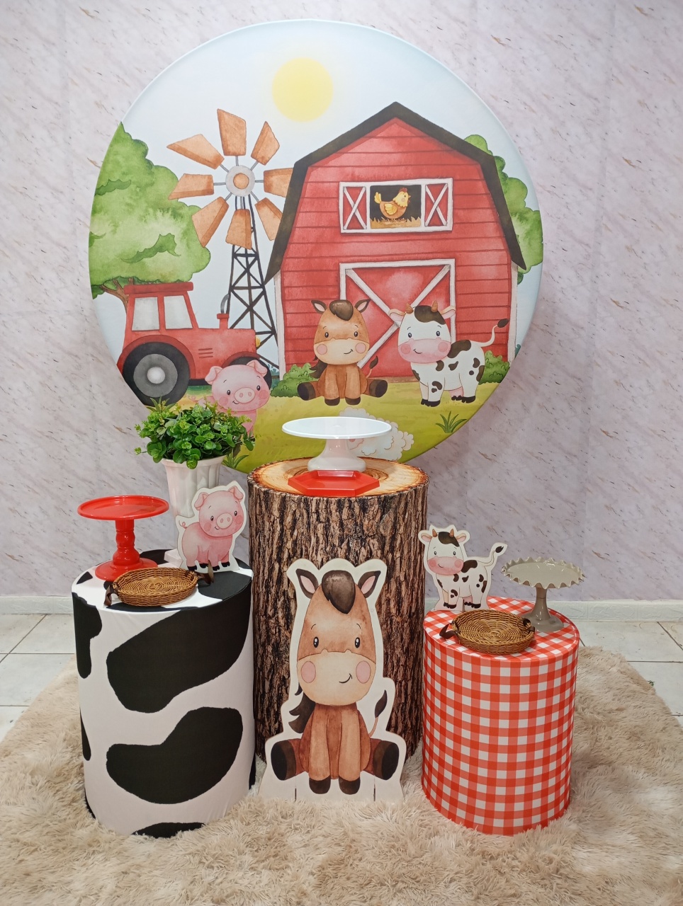 Kit Prata Fazendinha - Greicy Art´s Decor