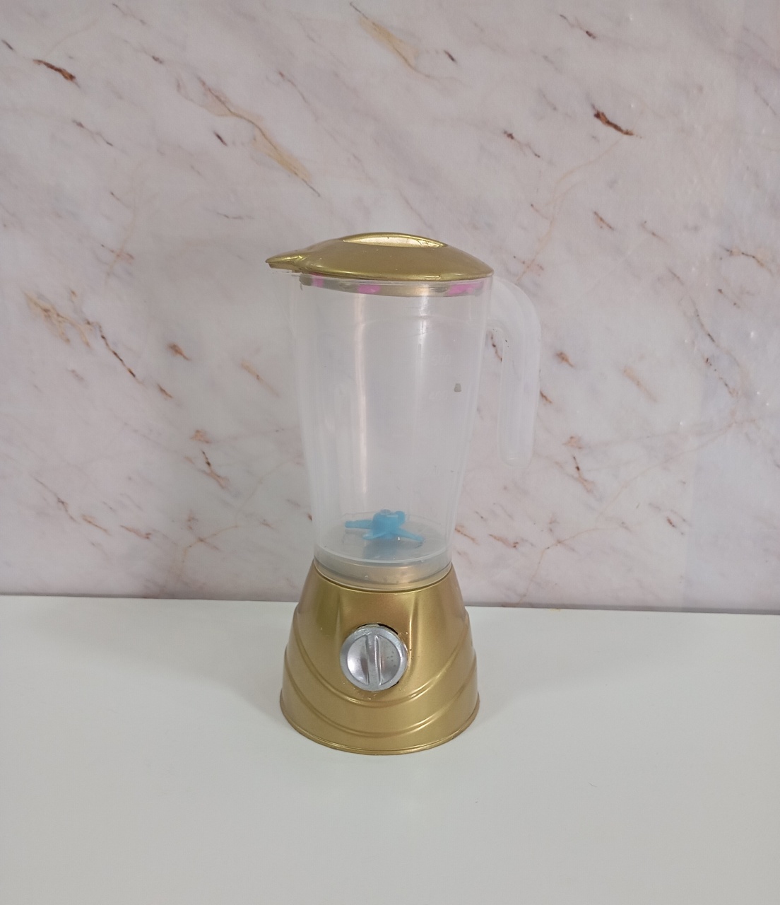 Mini Liquidificador Dourado - Greicy Art´s Decor