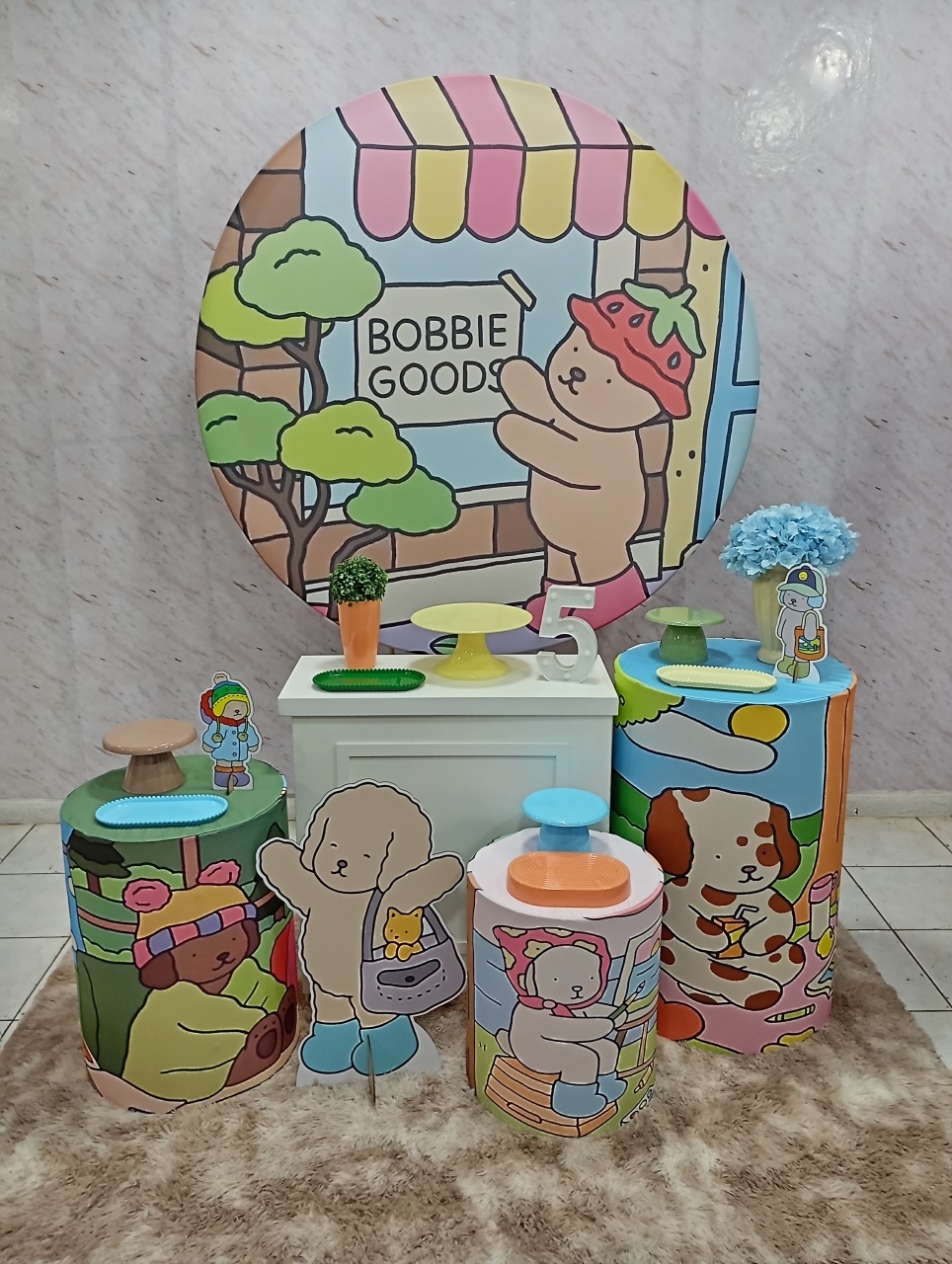 Kit Ouro Bobbie Goods Menino - Greicy Art´s Decor