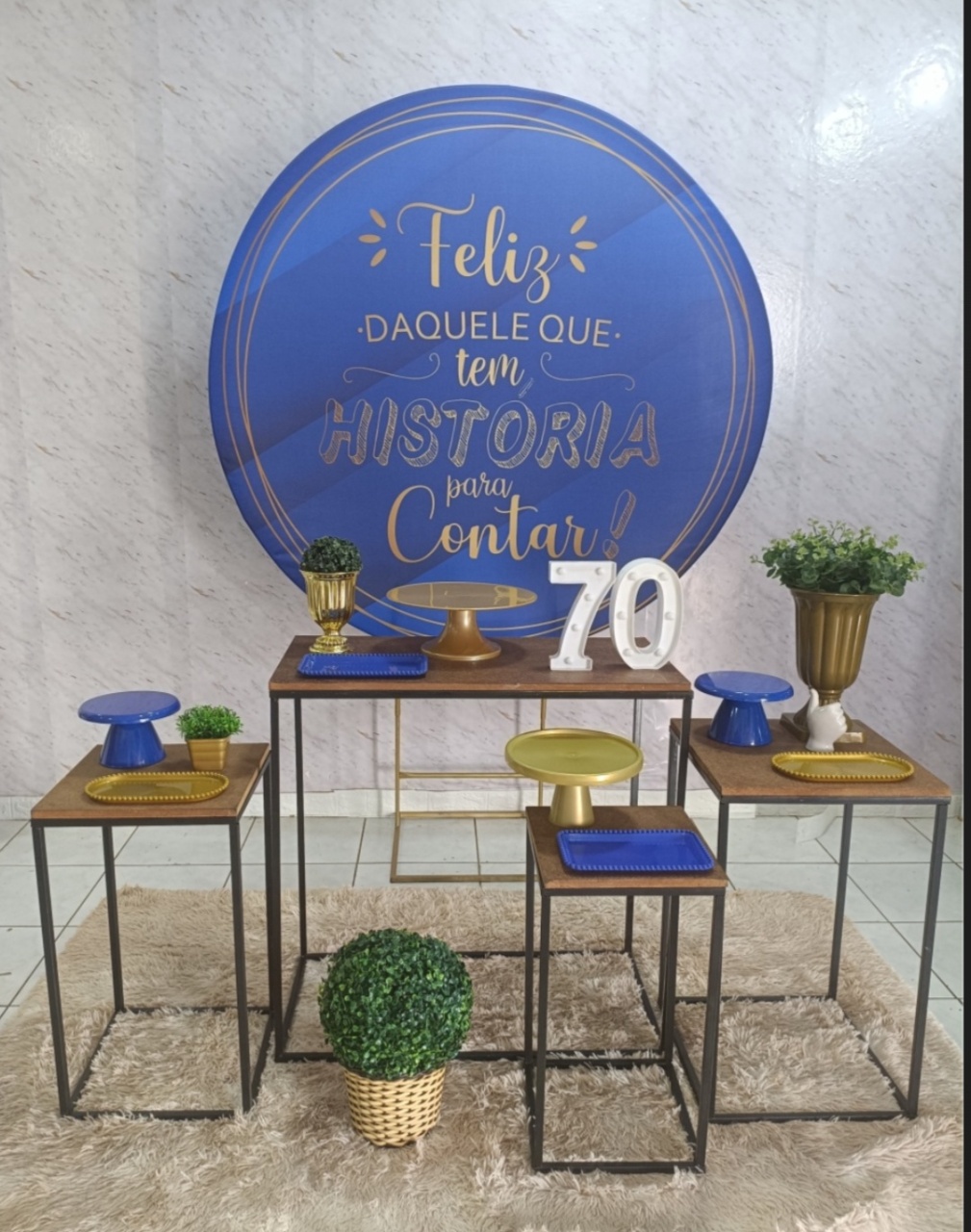 Kit Ouro Feliz Daquele... - Greicy Art´s Decor