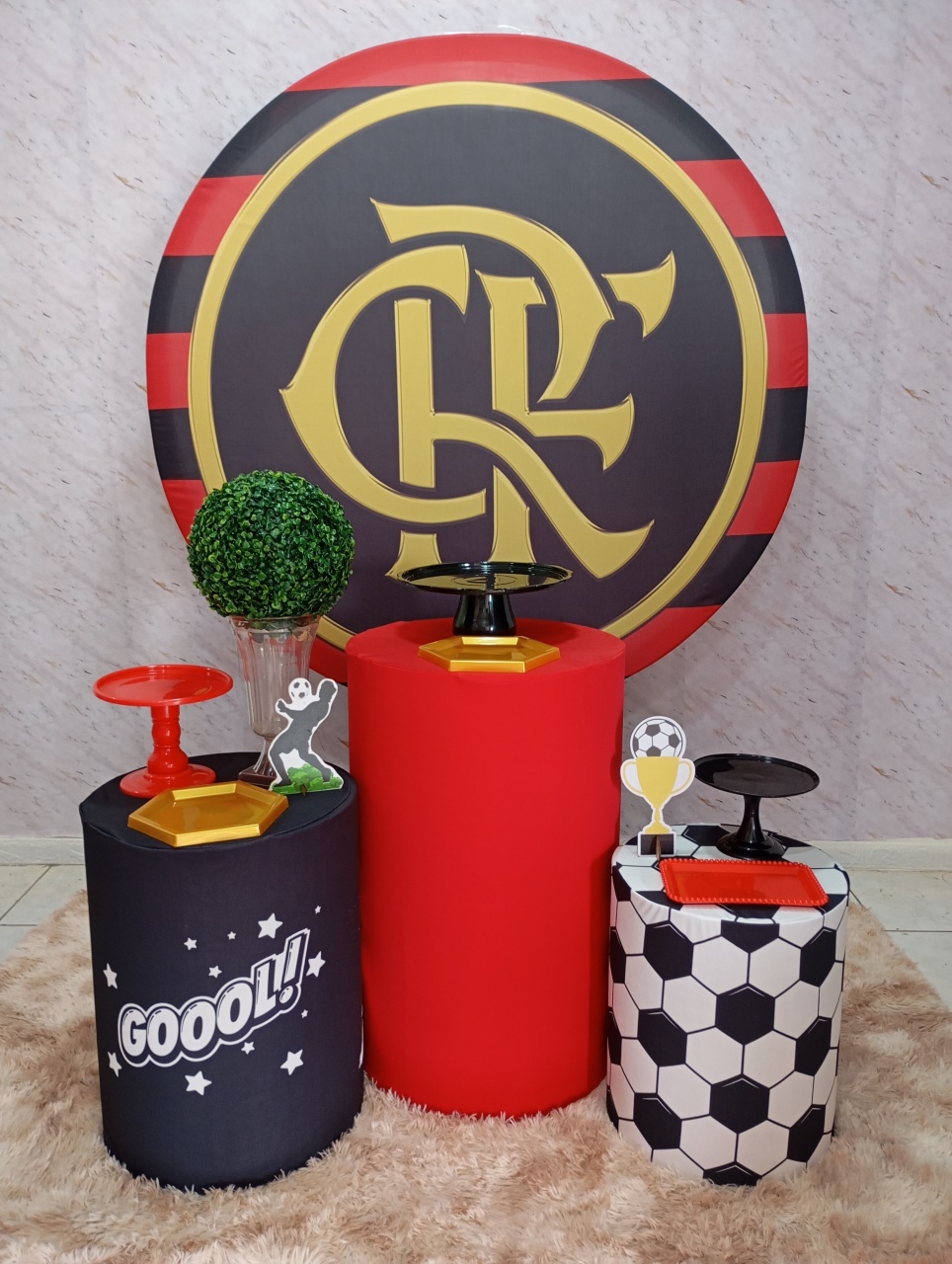 Kit Prata Flamego - Greicy Art´S Decor